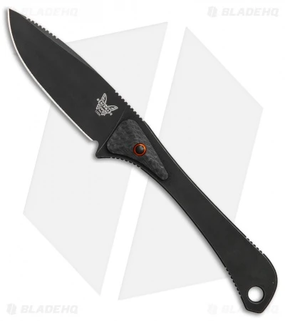 Benchmade Altitude Fixed Blade Knife (3" Black) 15200DLC 3 Benchmade Altitude Fixed Blade Knife (3" Black) 15200DLC