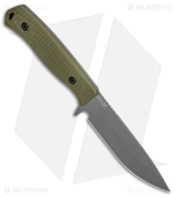 Benchmade Anonimus Fixed Blade Knife OD Green G-10 (5" Gray) 539GY -Benchmade Knife Shop Benchmade Anonimus Fixed Blade OD Green G 10 Gray BHQ 137233 jr spine