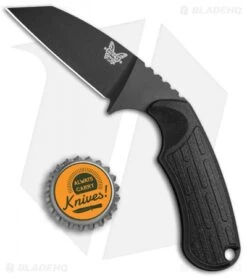 Benchmade 125BK Azeria Fixed Blade Knife Black Grivory (2.9" Black) -Benchmade Knife Shop Benchmade Azeria Black Grivory Black 125BK BHQ 51597 jr bottlecap 2