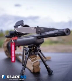 Benchmade Bailout AXIS Lock Knife Black Grivory (3.38" Gray) 537GY -Benchmade Knife Shop Benchmade Bailout AXIS Lock Knife Black Grivory Gray 537GY BHQ 96360 kp pew truck web