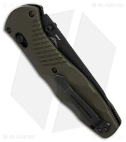 Benchmade Barrage Tanto AXIS-Assist Knife Limited Edition (3.6" Black) -Benchmade Knife Shop Benchmade Barrage Tanto Axis Assist Knife Limited Edition 3in Black BHQ 176471 td side