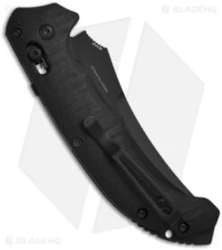 Benchmade Knife Shop -Benchmade Knife Shop Benchmade Bedlam Axis Black Serr BHQ 4869 jr side