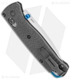 Benchmade Bugout AXIS Lock Knife Carbon Fiber (3.2" Satin) 535-3 -Benchmade Knife Shop Benchmade Bugout AXIS Lock CF Satin 535 3 BHQ 118556 jr side 2