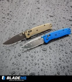 Benchmade Bugout AXIS Lock Pocket Knife Blue (3.24" Satin) 535 -Benchmade Knife Shop Benchmade Bugout AXIS Lock Knife Ranger Green Gray 535GRY 1 BHQ 83828 kp rainy car hood web