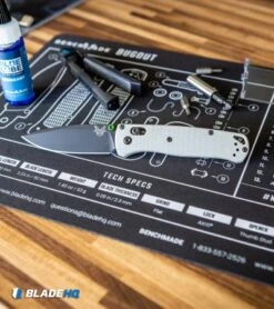 Benchmade Bugout Gray G-10 AXIS Lock Knife (3.2" Black 20CV) 535BK-2002 -Benchmade Knife Shop Benchmade Bugout Gray G10 AXIS Lock Knife Black 20CV 535BK 2002 BHQ 114144 kp shop mat web