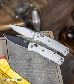 Benchmade Bugout Gray G-10 AXIS Lock Knife (3.2" Satin 20CV) 535-2002 -Benchmade Knife Shop Benchmade Bugout Gray G10 AXIS Lock Knife Satin 20CV 535 2002 BHQ 114143 kp crate web 1