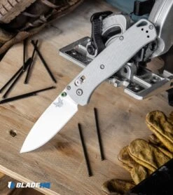 Benchmade Bugout Gray G-10 AXIS Lock Knife (3.2" Satin 20CV) 535-2002 -Benchmade Knife Shop Benchmade Bugout Gray G10 AXIS Lock Knife Satin 20CV 535 2002 BHQ 114143 kp job site web