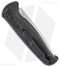 Benchmade CLA Compact Lite Auto Knife Green/Black G-10 (3.4" Satin) 4300-1 8 Benchmade CLA Compact Lite Auto Knife Green/Black G-10 (3.4" Satin) 4300-1 -Benchmade Knife Shop Benchmade CLA Compact Lite Auto Knife Green Black G 10 3in Satin BHQ 33664 td side