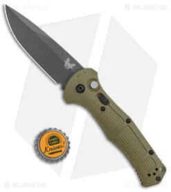 Benchmade Claymore Automatic Knife OD Green Grivory (3.6" Black) 9070BK-1 9 Benchmade Claymore Automatic Knife OD Green Grivory (3.6" Black) 9070BK-1 -Benchmade Knife Shop Benchmade Claymore Auto OD Green Grivory Black 9070BK 1 BHQ 137240 jr bottlecap