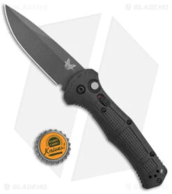 Benchmade Claymore Automatic Knife Black Grivory (3.6" Black) 9070BK -Benchmade Knife Shop Benchmade Claymore AutoBlack Grivory Black 9070BK BHQ 137239 jr bottlecap