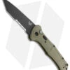 Benchmade Claymore Tanto Automatic Knife OD Green (3.6" Black Serr) 9071SBK-1 2 Benchmade Claymore Tanto Automatic Knife OD Green (3.6" Black Serr) 9071SBK-1 -Benchmade Knife Shop Benchmade Claymore Tanto Automatic Knife OD Green 3in Black BHQ 179521 td