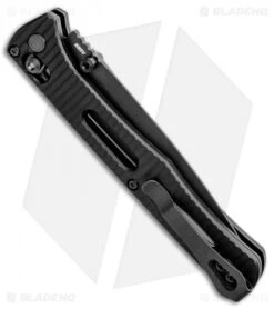 Benchmade Fact AXIS Lock Knife Black Aluminum (3.95" Black) 417BK -Benchmade Knife Shop Benchmade Fact AXIS Lock Black Aluminum 417BK BHQ 78774 jr side