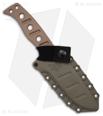 Benchmade Fixed Adamas Fixed Blade Knife Olive Paracord (4.2" FE) 375FE-1 5 Benchmade Fixed Adamas Fixed Blade Knife Olive Paracord (4.2" FE) 375FE-1 - Image 3