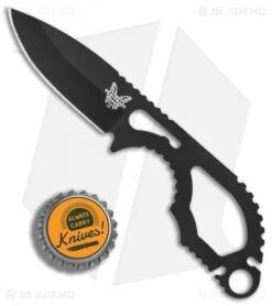 Benchmade Follow-Up Fixed Blade Knife Black (2.6" Black) 101BK 9 Benchmade Follow-Up Fixed Blade Knife Black (2.6" Black) 101BK -Benchmade Knife Shop Benchmade Follow Up Black Black BHQ 78786 er bottlecap