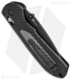Benchmade Freek AXIS Lock Knife Black/Gray (3.6" Black) 560BK -Benchmade Knife Shop Benchmade Freek AXIS Black Gray Black 560BK BHQ 51605 jr side 2