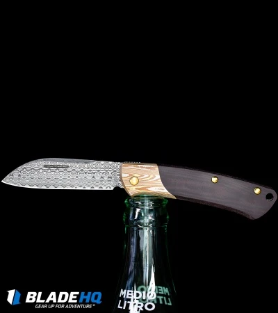 Benchmade Gold Class Proper Slip Joint Knife Black/Burgundy Micarta (2.8 Dama) 8 Benchmade Gold Class Proper Slip Joint Knife Black/Burgundy Micarta (2.8 Dama) - Image 6