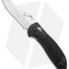 Benchmade Griptilian AXIS Lock Knife Black (3.45" Satin Serr) 550S-S30V -Benchmade Knife Shop Benchmade Griptilian AXIS Lock Black Satin Serr 550S S30V BHQ 1151 jr
