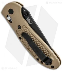 Benchmade Griptilian AXIS Lock Knife Sand (3.45" Black) 551BKSN-S30V 8 Benchmade Griptilian AXIS Lock Knife Sand (3.45" Black) 551BKSN-S30V -Benchmade Knife Shop Benchmade Griptilian AXIS Sand Black 551BKSN S30V BHQ 6224 jr side