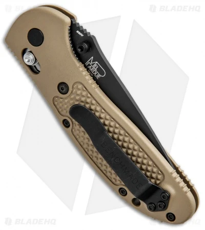Benchmade Griptilian AXIS Lock Knife Sand (3.45" Black) 551BKSN-S30V 5 Benchmade Griptilian AXIS Lock Knife Sand (3.45" Black) 551BKSN-S30V - Image 3