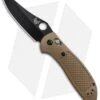 Benchmade Griptilian 550BKSN Knife - Sand | Black S30V -Benchmade Knife Shop Benchmade Griptilian Axis Lock Sand Black 550BKSN BHQ 92482 jr