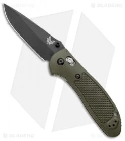 Benchmade Griptilian AXIS Lock Knife Olive Drab (3.45" Black) D2