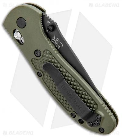 Benchmade Griptilian AXIS Lock Knife Olive Drab (3.45" Black) D2 5 Benchmade Griptilian AXIS Lock Knife Olive Drab (3.45" Black) D2 - Image 3