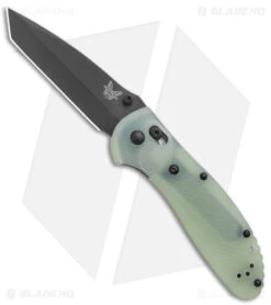 Benchmade Griptilian Tanto Lm Ed. AXIS Lock Knife Jade G-10 (3.25" Black M4)