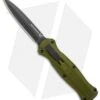 Benchmade Infidel OTF Automatic Knife OD Green (3.91" DLC S30V) Exclusive -Benchmade Knife Shop Benchmade Infidel OTF Auto OD Green DLC Exclusive 3300DLC 1802 BHQ 81491 jr
