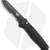 Benchmade Mediator Automatic Knife Black G-10 (3.3" Black Serr) 8551SBK -Benchmade Knife Shop Benchmade Mediator Auto Black G 10 Black Serr 8551SBK BHQ 104906 jr