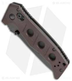 Benchmade Mini Adamas AXIS Lock Knife Burgundy Micarta (3.3" Black) 273BK-2201 -Benchmade Knife Shop Benchmade Mini Adamas AXIS Lock Burgundy Red Micarta Black 273BK 2201 BHQ 137347 jr spine