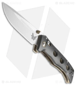 Benchmade Mini Adamas AXIS Lock Knife Carbon Fiber (3.3" Stonewash) 273-03