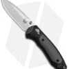 Benchmade 595 Mini Boost AXIS-Assist Knife Black/Gray (3.11" Satin) -Benchmade Knife Shop Benchmade Mini Boost AXIS Assist Black Gray 595 BHQ 78758 jr