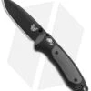 Benchmade 595BK Mini Boost AXIS-Assist Knife Black/Gray (3.11" Black) -Benchmade Knife Shop Benchmade Mini Boost AXIS Assist Black Gray Black 595BK BHQ 78760 jr