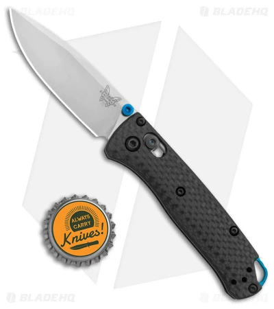 Benchmade Mini Bugout AXIS Lock Knife Carbon Fiber (2.8" Satin S90V) 533-3 6 Benchmade Mini Bugout AXIS Lock Knife Carbon Fiber (2.8" Satin S90V) 533-3 - Image 4