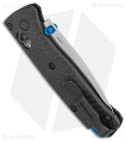 Benchmade Mini Bugout AXIS Lock Knife Carbon Fiber (2.8" Satin S90V) 533-3 8 Benchmade Mini Bugout AXIS Lock Knife Carbon Fiber (2.8" Satin S90V) 533-3 -Benchmade Knife Shop Benchmade Mini Bugout AXIS Lock CF Satin BHQ 137281 jr side