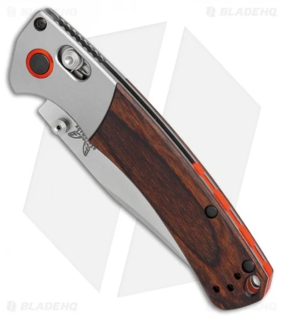 Benchmade Mini Crooked River AXIS Lock Knife Dymondwood (3.4" Satin) 15085-2 5 Benchmade Mini Crooked River AXIS Lock Knife Dymondwood (3.4" Satin) 15085-2 - Image 3