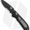 Benchmade Mini Freek AXIS Lock Knife Black/Gray (3" Black Serr) 565SBK -Benchmade Knife Shop Benchmade Mini Freek AXIS Lock Black Gray Black Serr 565SBK BHQ 78913 jr
