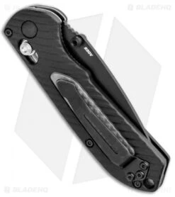 Benchmade Mini Freek AXIS Lock Knife Black/Gray (3" Black Serr) 565SBK 8 Benchmade Mini Freek AXIS Lock Knife Black/Gray (3" Black Serr) 565SBK -Benchmade Knife Shop Benchmade Mini Freek AXIS Lock Black Gray Black Serr 565SBK BHQ 78913 jr side