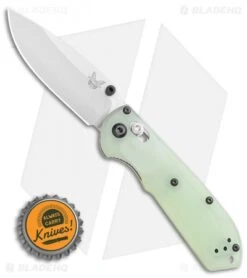 Benchmade Mini Freek AXIS Lock Knife Natural G-10 (3" Stonewash) -Benchmade Knife Shop Benchmade Mini Freek AXIS Lock Knife Natural G 10 3 Satin BHQ 121454 LS Bottlecap