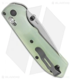 Benchmade Mini Freek AXIS Lock Knife Natural G-10 (3" Stonewash) -Benchmade Knife Shop Benchmade Mini Freek AXIS Lock Knife Natural G 10 3 Satin BHQ 121454 LS Side