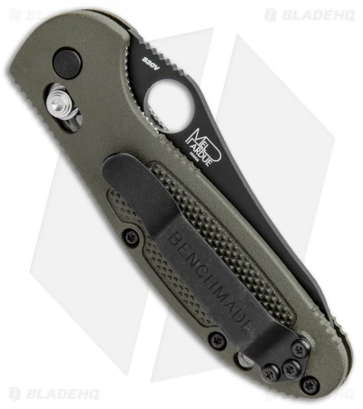 Benchmade Mini Griptilian AXIS Lock Knife Olive Drab (2.91") 555BKOD-S30V 5 Benchmade Mini Griptilian AXIS Lock Knife Olive Drab (2.91") 555BKOD-S30V - Image 3