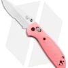 Benchmade Mini Griptilian AXIS Lock Knife Pink (2.91" Satin Serr) 556S-PNK-S30V -Benchmade Knife Shop Benchmade Mini Griptilian AXIS Lock Pink Satin Serr 556S PNK S30V BHQ 3909 jr