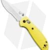 Benchmade Mini Griptilian AXIS Lock Knife Yellow (2.91" Satin Serr) 556S-YEL -Benchmade Knife Shop Benchmade Mini Griptilian AXIS Lock Yellow Satin Serr 556S YEL S30V BHQ 2495 jr 1
