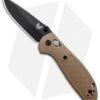 Benchmade Mini Griptilian AXIS Lock Knife Sand (2.91" Black) 556BKSN-154CM -Benchmade Knife Shop Benchmade Mini Griptilian AXIS Sand Black 556BKSN S30V BHQ 6214 jr