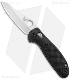 Benchmade Mini Griptilian Axis Lock Knife Black (2.91" Satin S30V) 555