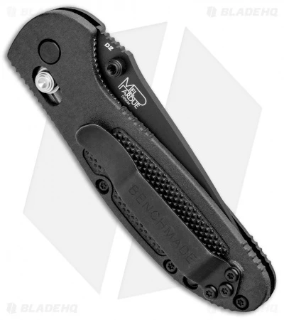 Benchmade Mini Griptilian AXIS Lock Knife Black (2.91" Black) D2 5 Benchmade Mini Griptilian AXIS Lock Knife Black (2.91" Black) D2 - Image 3