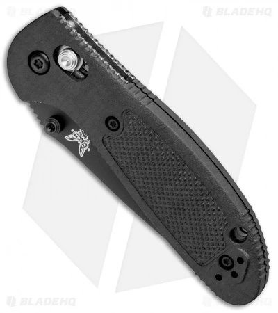 Benchmade Mini Griptilian AXIS Lock Knife Black (2.91" Black) D2 4 Benchmade Mini Griptilian AXIS Lock Knife Black (2.91" Black) D2 - Image 2