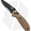 Benchmade Mini Griptilian AXIS Lock Knife Sand (2.91" Black Serr) D2 1 Benchmade Mini Griptilian AXIS Lock Knife Sand (2.91" Black Serr) D2 -Benchmade Knife Shop Benchmade Mini Griptilian Manual Axis Lock D2 Tan Black 556SBKSND2 1402 BHQ 98827 jr