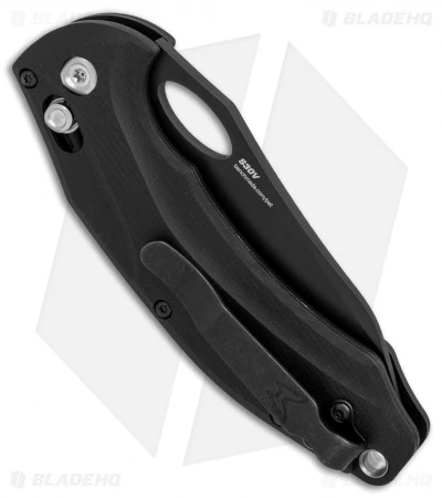 Benchmade Mini Loco AXIS Lock Knife Black G-10 (3.38" Black) 818BK 4 Benchmade Mini Loco AXIS Lock Knife Black G-10 (3.38" Black) 818BK - Image 2