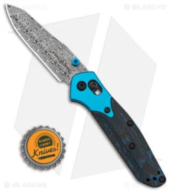 Benchmade Mini Osborne Gold Class Arctic Storm Carbon Fiber (2.9" Dam) 945-221 -Benchmade Knife Shop Benchmade Mini Osvorne Gold Class Artic Storm Cabon Fiber 2in Dam BHQ 137282 td size